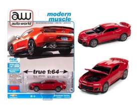 Chevrolet - Camaro ZL1 2018 red hot - 1:64 - Auto World - SP059B - AWSP059B | Toms Modelautos Chevrolet - Camaro ZL1 2018 red hot - 1:64 - Auto World - SP059B - AWSP059B | Toms Modelautos
