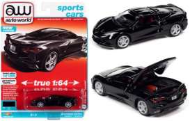 Chevrolet - Corvette 2020 black - 1:64 - Auto World - SP065A - AWSP065A | Toms Modelautos Chevrolet - Corvette 2020 black - 1:64 - Auto World - SP065A - AWSP065A | Toms Modelautos