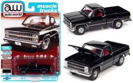 Chevrolet - Silverado 1982 black - 1:64 - Auto World - SP069B - AWSP069B | Toms Modelautos Chevrolet - Silverado 1982 black - 1:64 - Auto World - SP069B - AWSP069B | Toms Modelautos