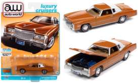 Cadillac  - Eldorado 1975 orange - 1:64 - Auto World - SP070A - AWSP070A | Toms Modelautos