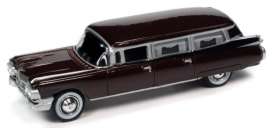 Cadillac  - Hearse 1966 brown - 1:64 - Johnny Lightning - SP113 - JLSP113 | Toms Modelautos