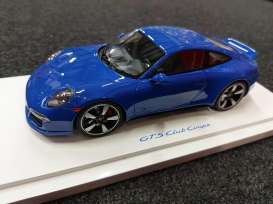 Porsche  - 2015 blue - 1:18 - GT Spirit - 02100006 - GTwax021.000.06 | Toms Modelautos