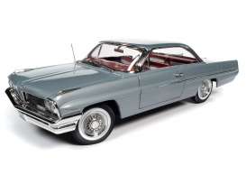 Pontiac  - Catalina 1961 grey - 1:18 - Auto World - AMM1254 - AMM1254 | Toms Modelautos