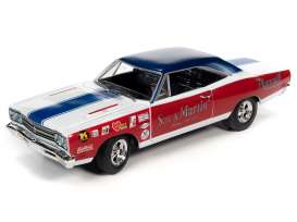 Plymouth  - RR 1969 red/white/blue - 1:18 - Auto World - AW276 - AW276 | Toms Modelautos