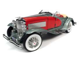 Duesenberg - SSJ 1935 silver/red - 1:18 - Auto World - AW279 - AW279 | Toms Modelautos Duesenberg - SSJ 1935 silver/red - 1:18 - Auto World - AW279 - AW279 | Toms Modelautos