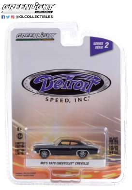 Chevrolet  - Camaro 1970 black - 1:64 - GreenLight - 39070D - gl39070D | Toms Modelautos