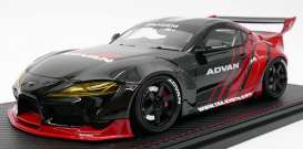 Toyota  - Pandem Supra black/red - 1:18 - Ignition - IG2199 - IG2199 | Toms Modelautos