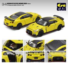 Nissan  - Nismo 2020 yellow - 1:64 - Era - NS20GTRRF34 - Era20GTRRF34 | Toms Modelautos