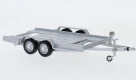 Trailer  - silver - 1:43 - IXO Models - trl004 - ixtrl004 | Toms Modelautos