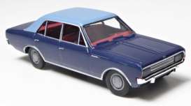 Opel  - Rekord C blue - 1:87 - Brekina - BRE20514 - brek20514 | Toms Modelautos