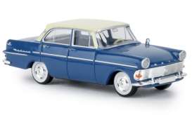 Opel  - Rekord P2 blue - 1:87 - Brekina - BRE20191 - brek20191 | Toms Modelautos