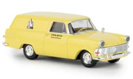 Opel  - P2 yellow - 1:87 - Brekina - BRE20195 - brek20195 | Toms Modelautos