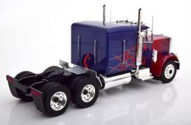 Peterbilt  - 359 1967 blue/red - 1:18 - Road Kings - 180083 - rk180083 | Toms Modelautos