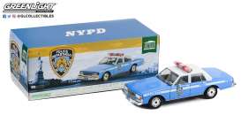 Chevrolet  - Caprice *NYPD* 1990  - 1:18 - GreenLight - 19106 - gl19106 | Toms Modelautos