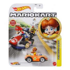 Mario Kart  - Princess Daisy, Wild Thing 2020  - 1:64 - Hotwheels - GRN14 - hwmvGRN14 | Toms Modelautos