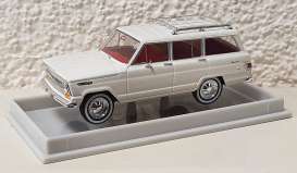 Jeep  - Wagoneer white - 1:87 - Brekina - BRE19851 - brek19851 | Toms Modelautos