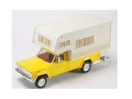 Jeep  - Gladiator yellow/beige - 1:87 - Brekina - BRE19831 - brek19831 | Toms Modelautos