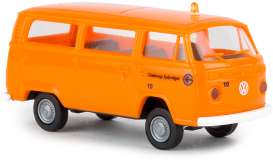 Volkswagen  - T2 orange - 1:87 - Brekina - 33141 - brek33141 | Toms Modelautos