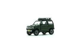 Suzuki  - Jimny K-Car JB23 1998 dark green - 1:64 - BM Creations - 64B0068 - BM64B0068 | Toms Modelautos