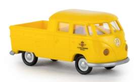 Volkswagen  - T1B yellow - 1:87 - Brekina - 32834 - brek32834 | Toms Modelautos