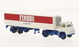 Scania  - LB 76 white/red/blue - 1:87 - Brekina - BRE85161 - brek85161 | Toms Modelautos