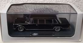 Mercedes Benz  - Pullman W100 black - 1:64 - Triple9 Collection - 64W100 - T9-64W100 | Toms Modelautos