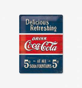 Tac Signs 3D  - Coca-Cola blue/red - Tac Signs - NA23193 - tac3D23193 | Toms Modelautos