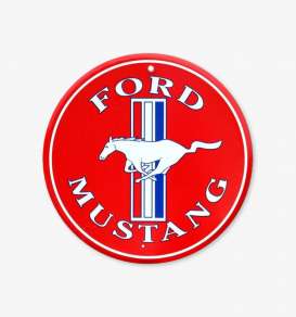 Tac Signs  - Mustang red - Tac Signs - RD14 - tacRD14 | Toms Modelautos