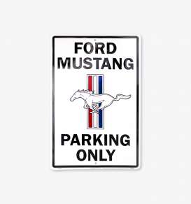 Tac Signs  - Mustang white - Tac Signs - PS30099 - tacPS30099 | Toms Modelautos