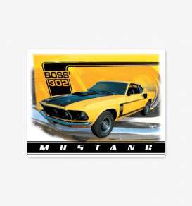 Tac Signs  - Mustang yellow/black - Tac Signs - D1241 - tacD1241 | Toms Modelautos