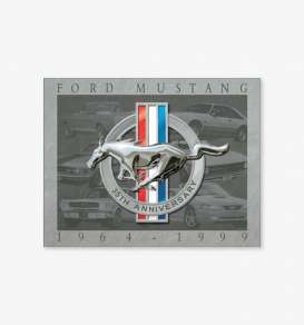 Tac Signs  - Mustang grey/silver - Tac Signs - D902 - tacD902 | Toms Modelautos