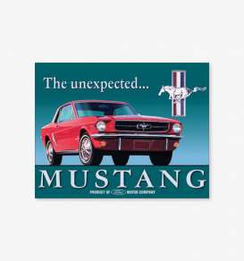 Tac Signs  - Mustang blue/red - Tac Signs - D579 - tacD579 | Toms Modelautos