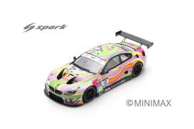 BMW  - M6 GT3 2020 Pink/yellow/green - 1:18 - Spark - 18SB022 - spa18SB022 | Toms Modelautos