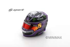 Helmet  - 2019 purple/black - 1:5 - Spark - 5HF053 - spa5HF053 | Toms Modelautos