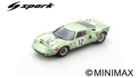 Ford  - GT40 1968 Light green - 1:43 - Spark - S4539 - spaS4539 | Toms Modelautos