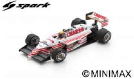 AGS  - JH22 1968 white/red - 1:43 - Spark - S7221 - spaS7221 | Toms Modelautos
