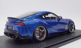 Toyota  - GR Supra RZ blue - 1:18 - Ignition - IG2210 - IG2210 | Toms Modelautos