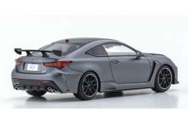 Lexus  - RC F grey - 1:43 - Kyosho - 03699MG - kyo3699MG | Toms Modelautos