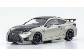 Lexus  - RC F sonic titanium - 1:43 - Kyosho - 03698T - kyo3698T | Toms Modelautos