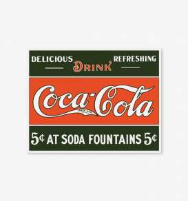 Tac Signs  - Coca-Cola green/red - Tac Signs - D1052 - tacD1052 | Toms Modelautos