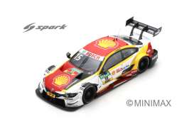 BMW  - M4 DTM 2018 white/orange/red - 1:43 - Spark - SG633 - spaSG633 | Toms Modelautos