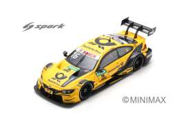 BMW  - M4 DTM 2018 yellow/black - 1:43 - Spark - SG635 - spaSG635 | Toms Modelautos