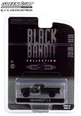Chevrolet - S-10 1988 black - 1:64 - GreenLight - 28070C - gl28070C | Toms Modelautos Chevrolet - S-10 1988 black - 1:64 - GreenLight - 28070C - gl28070C | Toms Modelautos