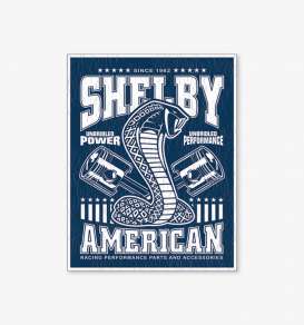 Tac Signs  - Shelby blue/white - Tac Signs - D2372 - tacD2372 | Toms Modelautos