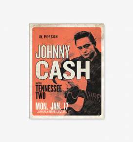 Tac Signs  - Johnny Cash orange/white/black - Tac Signs - D2344 - tacD2344 | Toms Modelautos