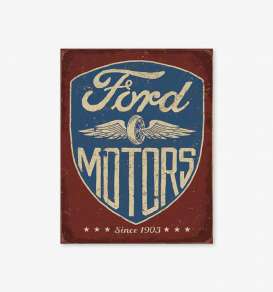 Tac Signs  - Ford brown/blue - Tac Signs - D2205 - tacD2205 | Toms Modelautos