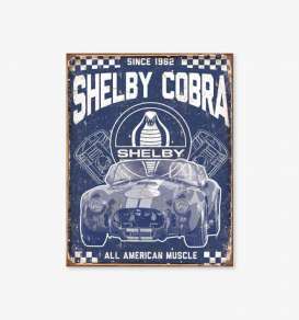 Tac Signs  - Shelby blue/white - Tac Signs - D2134 - tacD2134 | Toms Modelautos