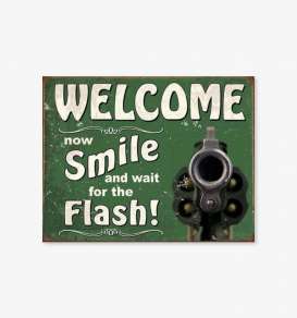 Tac Signs  - Guns green/white - Tac Signs - D2129 - tacD2129 | Toms Modelautos