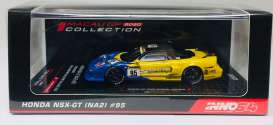 Honda  - NSX GT (NA2) #95 2009 yellow/blue/black - 1:64 - Inno Models - in64NSXGTMGP20SP - in64NSXGTMGP20SP | Toms Modelautos