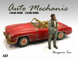 Figures  - Hangover Tom 2021  - 1:18 - American Diorama - 76260 - AD76260 | Toms Modelautos